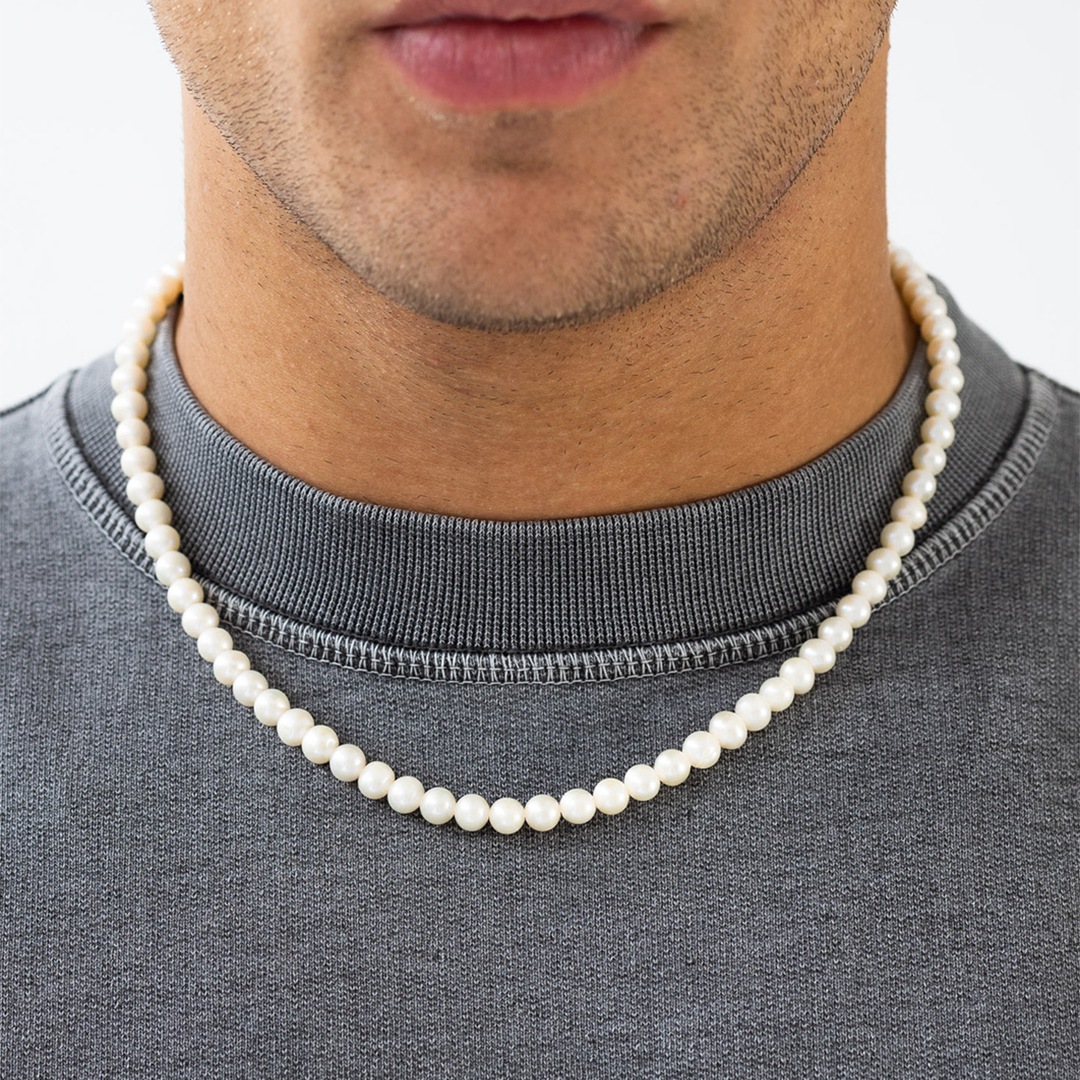 "FRESH" PEARL NECKLACE 6MM